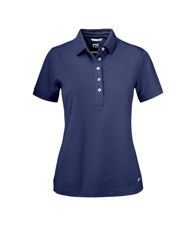 Womens/ladies Advantage Polo Shirt Dark Navy Cutter & Buck