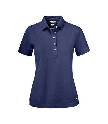 Womens/ladies Advantage Polo Shirt Dark Navy Cutter & Buck