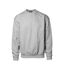 ID Unisex Classic Round Neck Sweatshirt (Grey melange) - UTID275-1