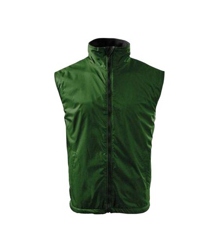 Veste Sans Manches Motif/style Uni Homme Vert Rimeck