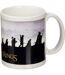 The Lord Of The Rings - Mug FELLOWSHIP (Blanc / Noir / Lilas) (Taille unique) - UTPM2179