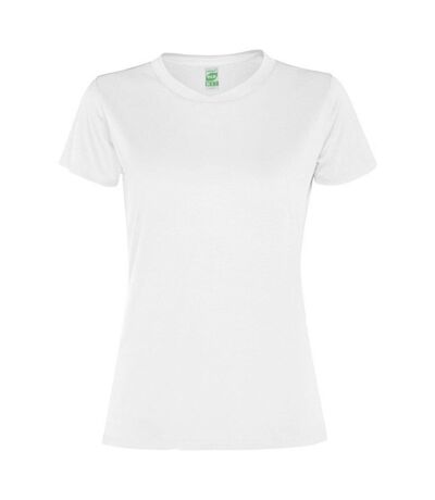 T-shirt slam femme blanc Roly