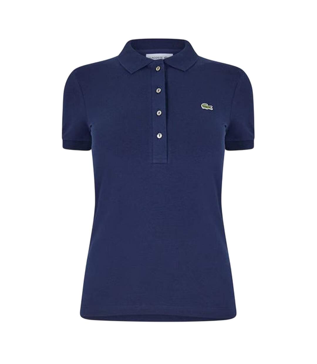 Polo Motif/style Logo Femme Bleu Marine Foncé Lacoste-1