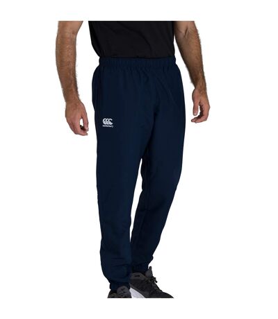 Mens Club Tracksuit Bottoms Navy Canterbury