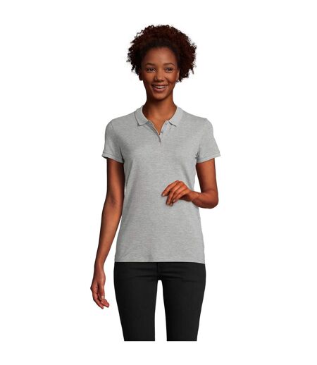 Polo Planet Femme Gris Chiné SOLS