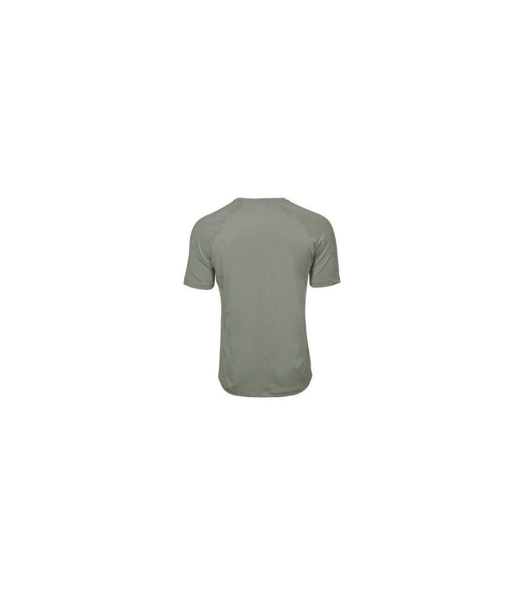 T-shirt À Manches Courtes Homme Vert De Gris Clair Tee Jays-4