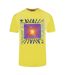 T-shirt Motif/style Boîte Asymétrique Adulte Jaune Cavalli Class-1