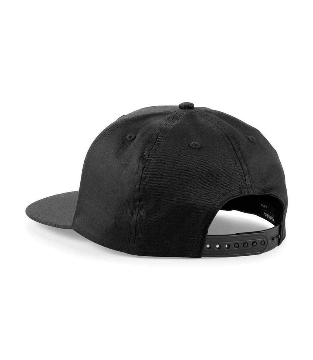 Casquette ajustable adulte noir Beechfield-2