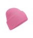 Bonnet Classic Adulte Vrai Rose Beechfield-1