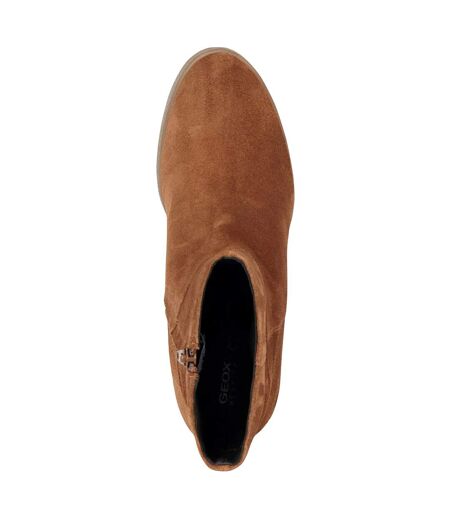 Bottines D Eildea B Femme Chameau Foncé Geox