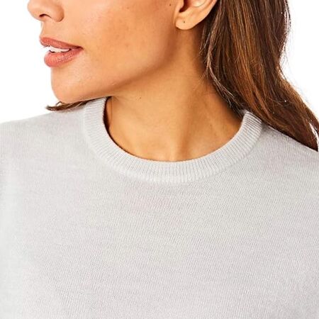 Pull femme gris clair Light And Shade