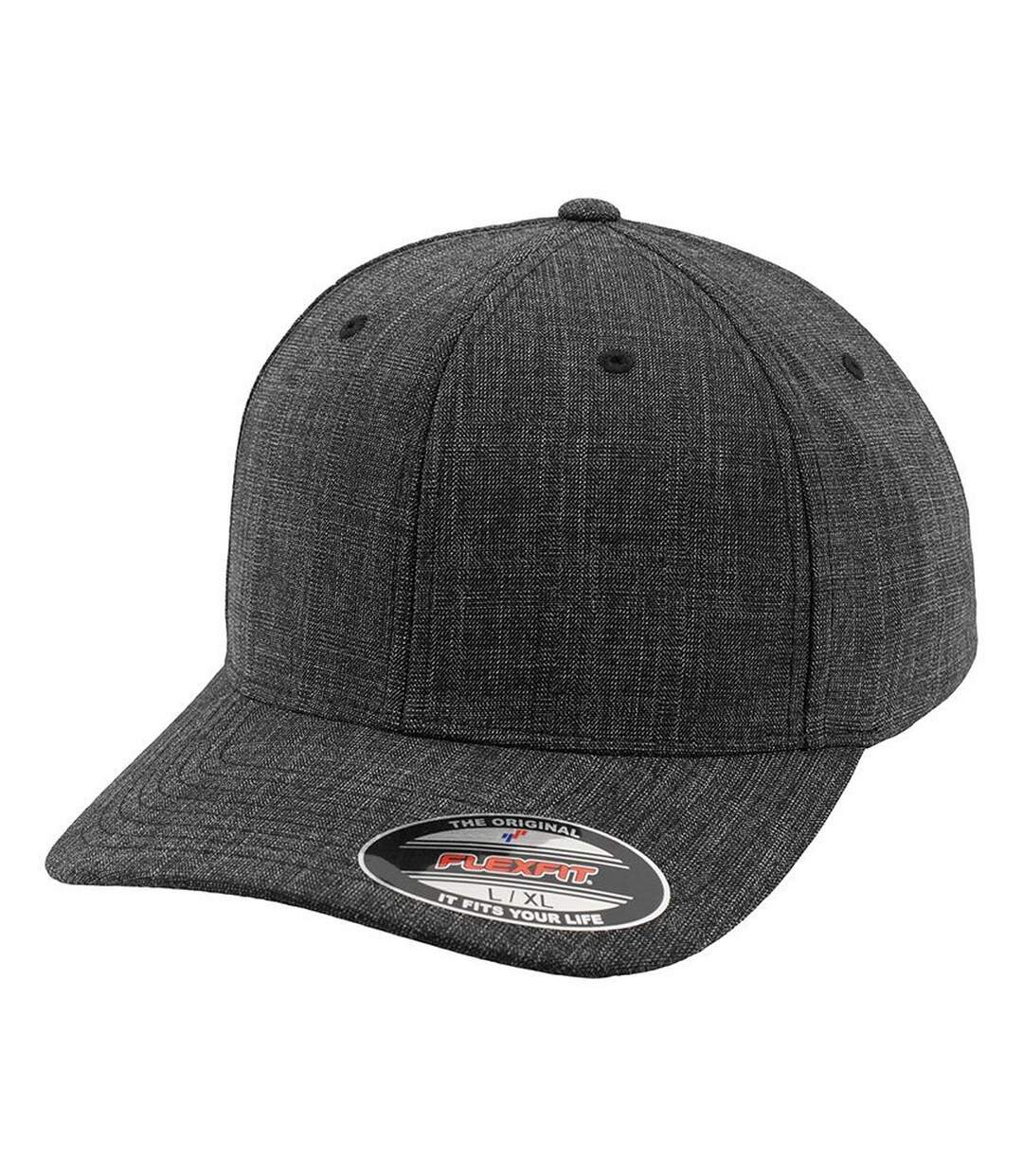 Casquette flexfit adulte noir Yupoong