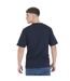 T-shirt Motif/style Poster Homme Bleu Marine Peaceful Hooligan-2