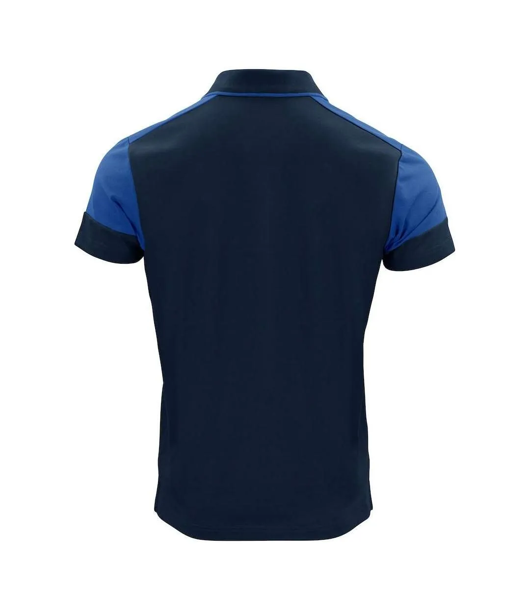 Polo Prime Homme Bleu Cobalt Bleu Marine Printer-2