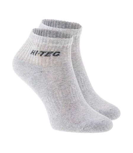 Socquettes Quarro Adulte Gris Hi-Tec
