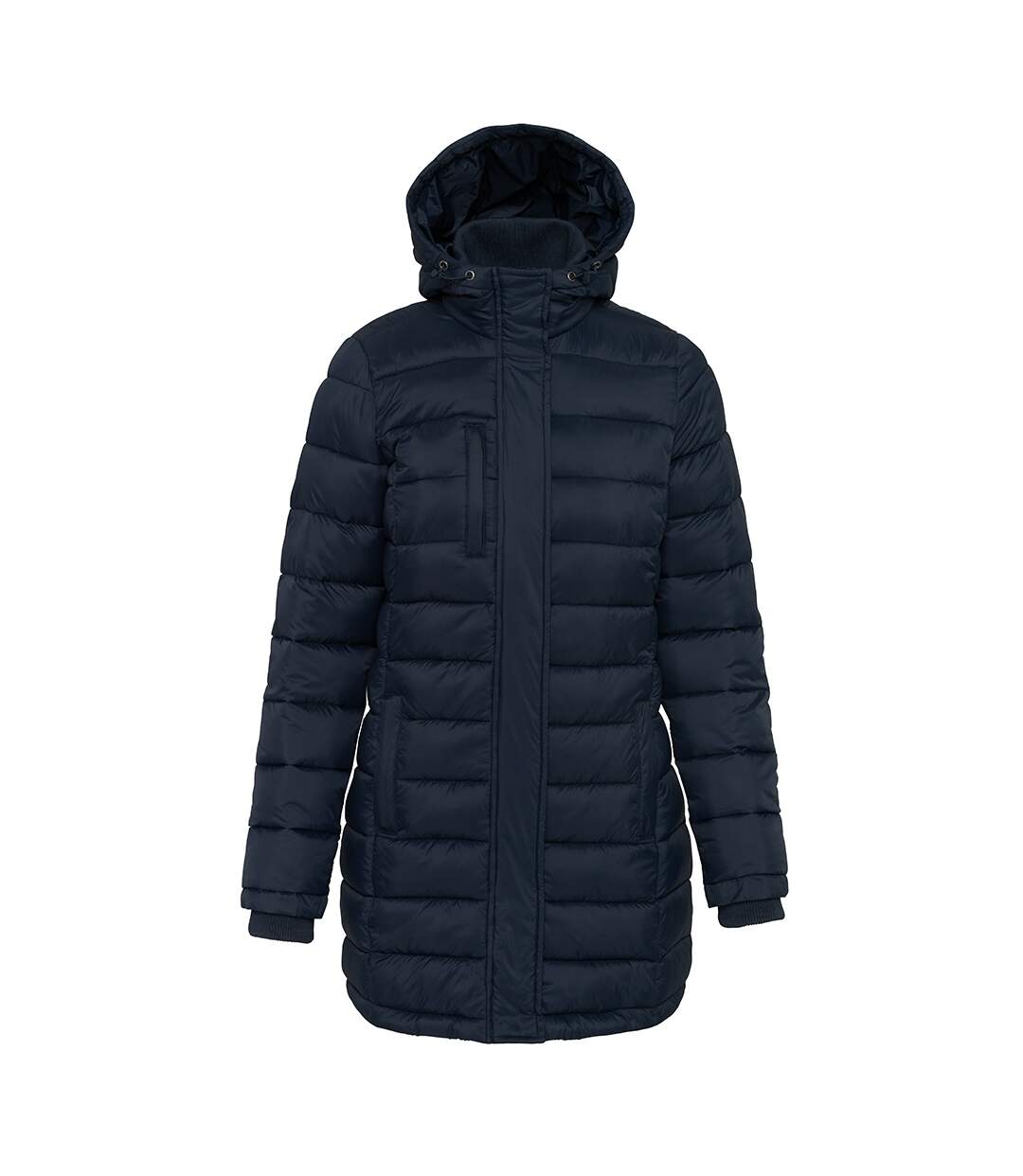 Kariban Veste parka matelassée longue et légère pour femmes/femmes (Bleu marine) - UTPC3822