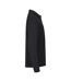 Polo Manches Longues Premium Homme Noir Clique-4