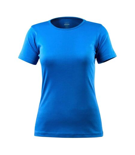 Womens/ladies Crossover Arras T-shirt Azure Blue Mascot