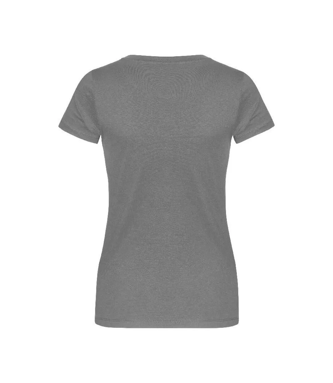 T-shirt Femme Gris Acier Uni X.O By Promodoro-2