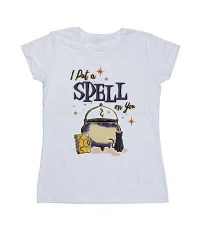 Disney - T-shirt HOCUS POCUS SPELL ON YOU - Femme (Blanc) - UTBI17761