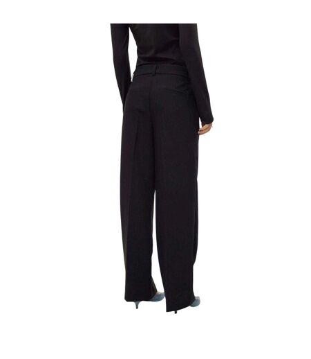Womens/ladies Straight Chinos Black Vero Moda