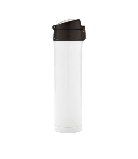 Lockable recycled stainless steel vacuum insulated flask one size white XD Collection