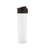 Lockable recycled stainless steel vacuum insulated flask one size white XD Collection-3