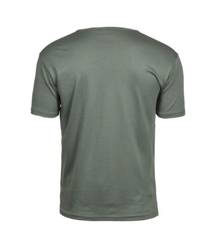 Tee Jays Mens Interlock Short Sleeve T-Shirt (Leaf Green) - UTBC3311