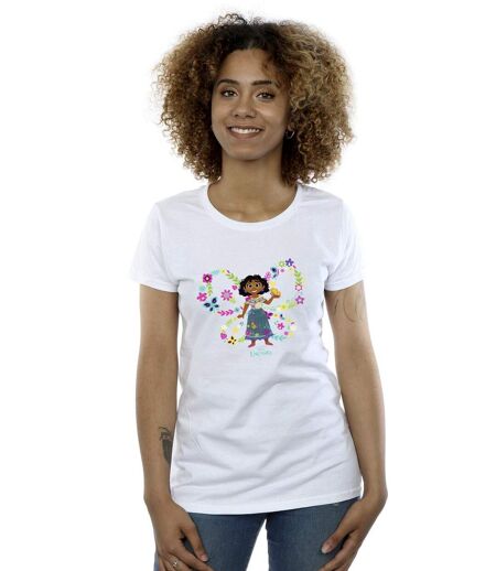 Disney - T-shirt ENCANTO MIRABEL BUTTERFLY - Femme (Blanc) - UTBI19536