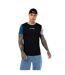 Hype Mens Thompson Splice Scribble T-Shirt (Black) - UTHY7461