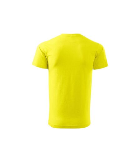 Mens Basic T-shirt Yellow Adler