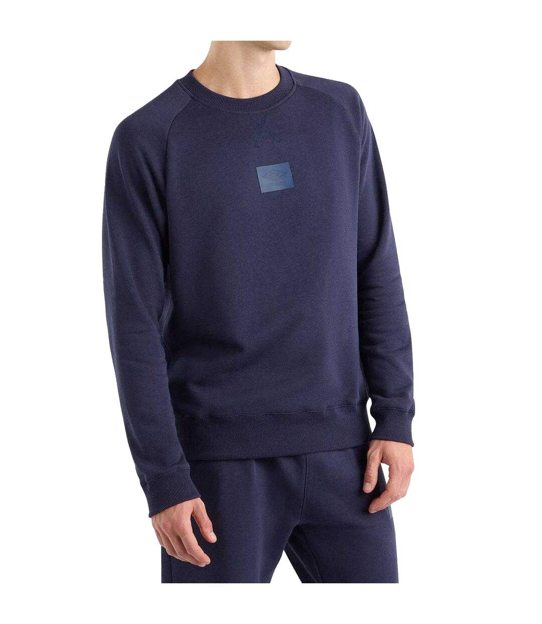 Mens Logo Sweatshirt Peacoat Umbro-1