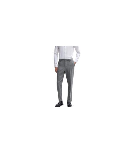Mens Slim Trousers Medium Grey Hugo Boss