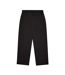 Mens Jersey Cotton Jogging Bottoms Black No Fear-2