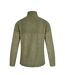 Mens longmont grid eco friendly quarter zip fleece top celery Weird Fish