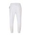 Mens Heather Plain Slim Joggers White Ralph Lauren-2