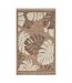 Tapis intérieur extérieur aspect jute marron Tulum 9062 180 x 67 cm