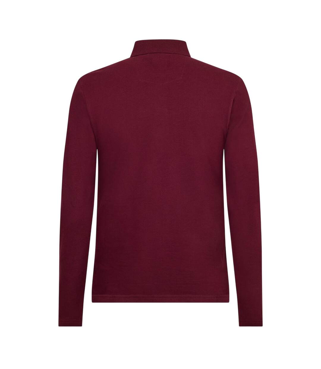 Polo Manches Longues Glasby Homme Bordeaux Peter Werth-2