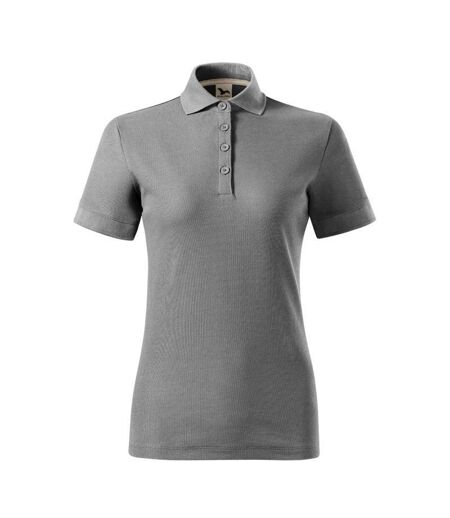 Polo Prime Femme Gris Argenté Malfini