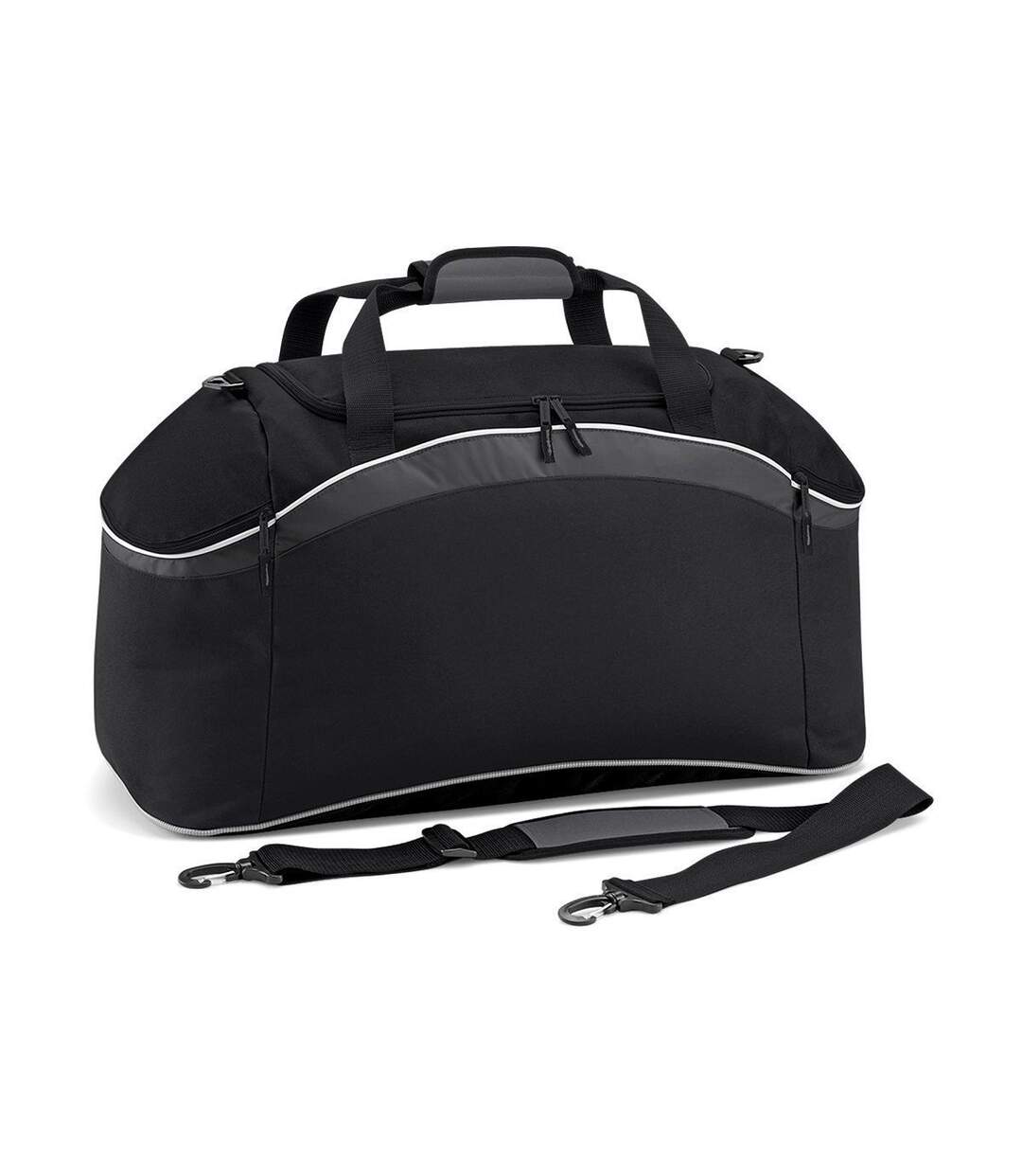 Sac de sport - BG572 - noir - gris graphite et blanc-1