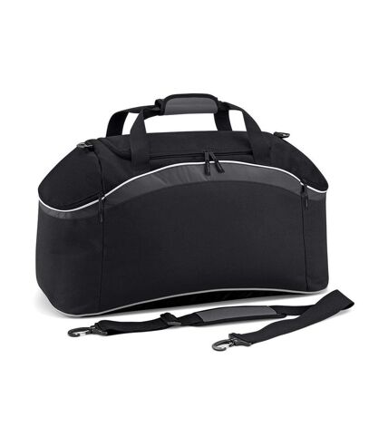 Sac de sport - BG572 - noir - gris graphite et blanc