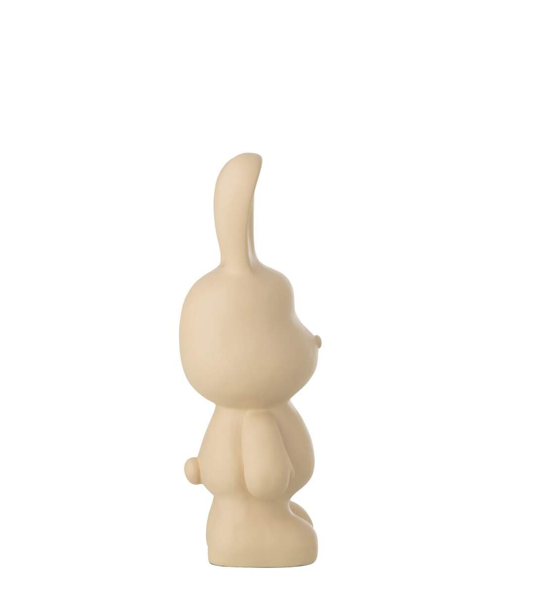 Statuette Lapin en Résine Eddy 49cm Beige-2