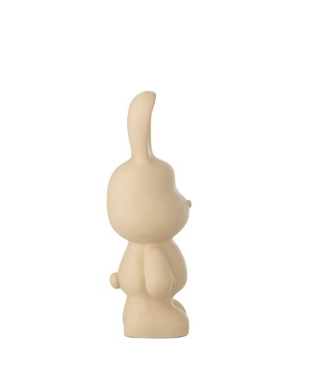 Statuette Lapin en Résine Eddy 49cm Beige