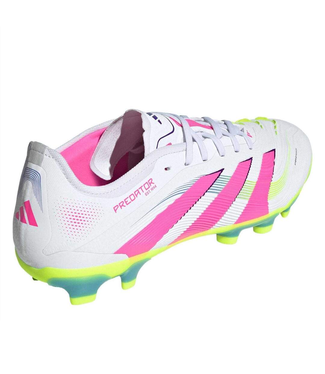 Mens  Club Firm Ground Football Boots White Predator-2
