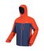 Coupe-vent birchdale homme bleu amiral / rouge orangé Regatta