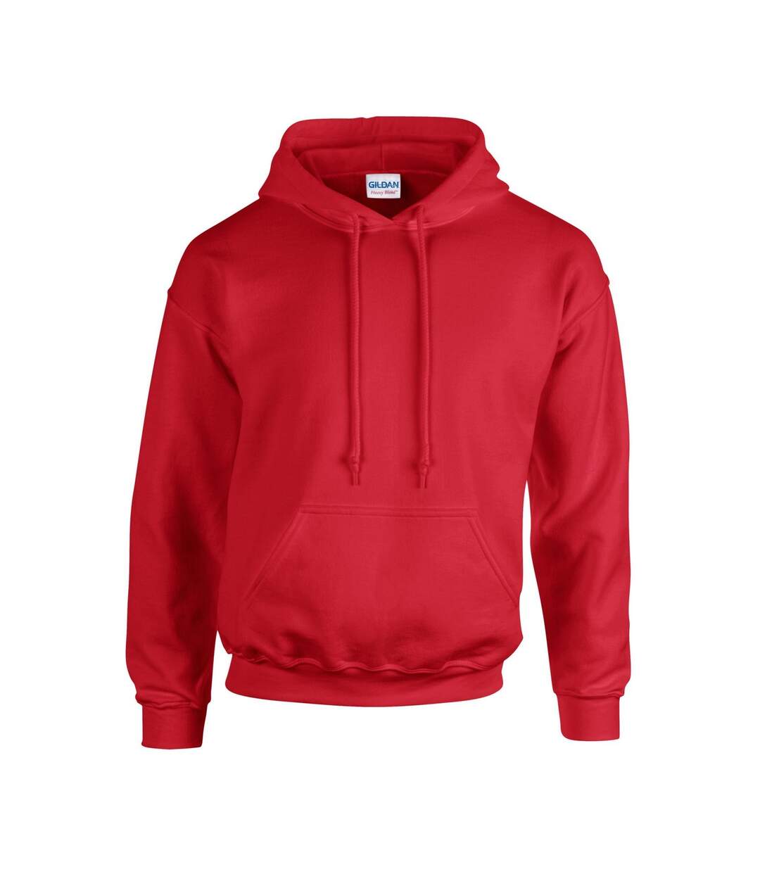 Sweat À Capuche Adulte Rouge Gildan-1