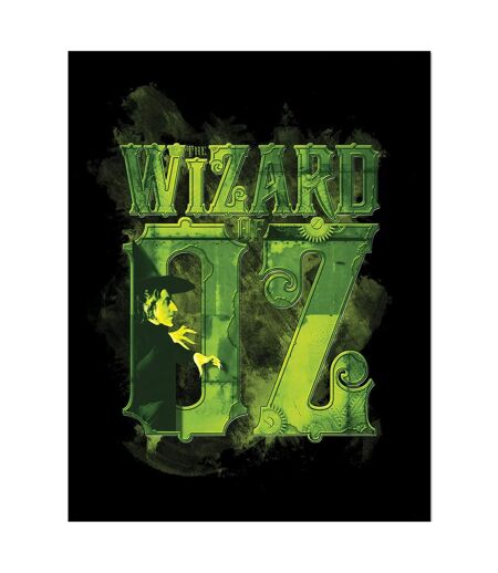 The Wizard Of Oz - Poster encadré (Vert / Noir) (40 cm x 30 cm) - UTPM8614