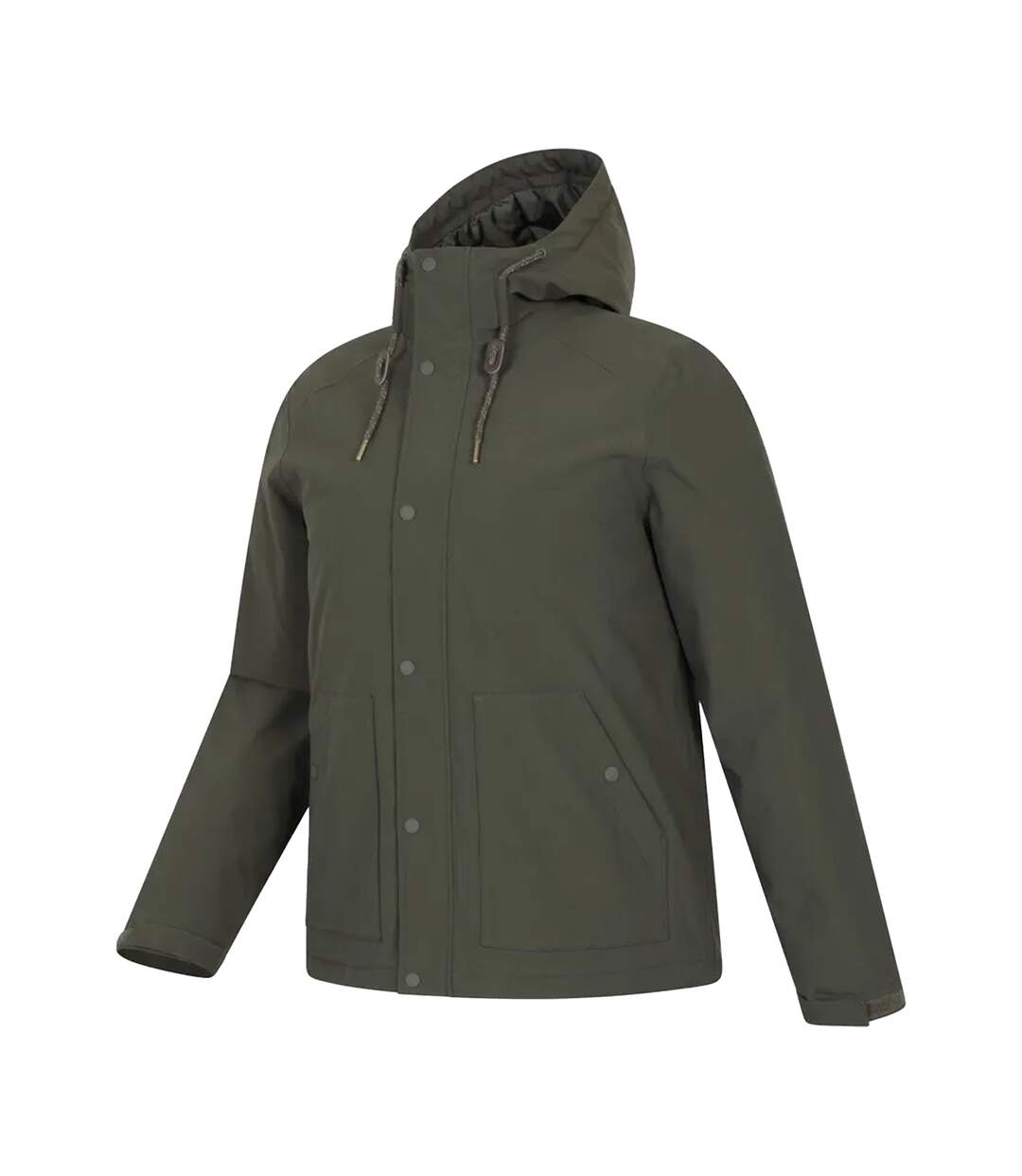 Mens Oak Waterproof Jacket Khaki Green Mountain Warehouse-4