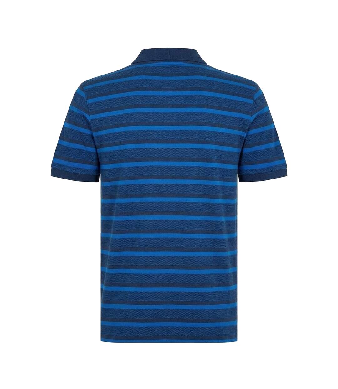 Mens Striped Polo Shirt Yale Blue Original Penguin-2