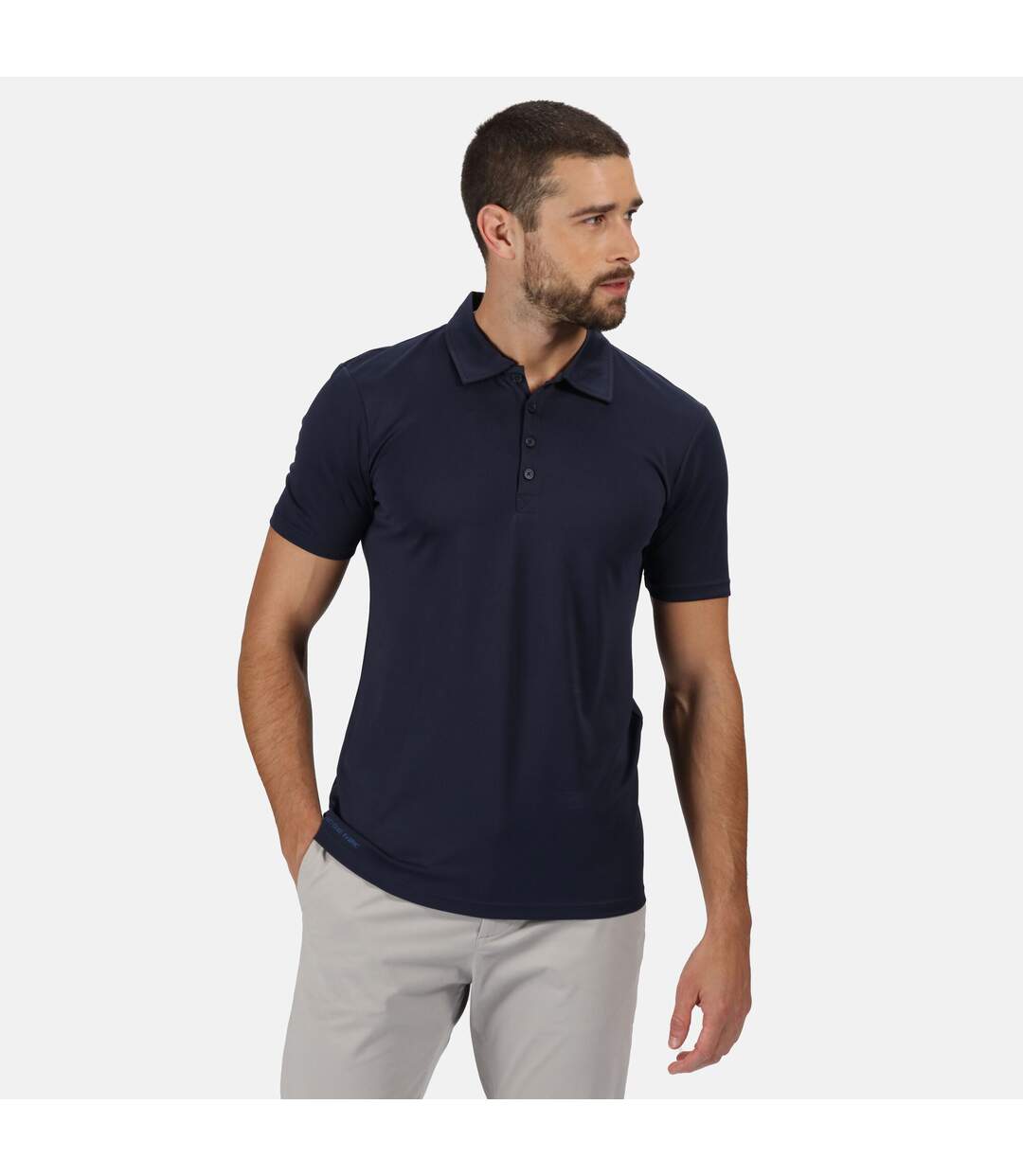 Regatta Mens Honestly Made Recycled Polo Shirt (Navy)